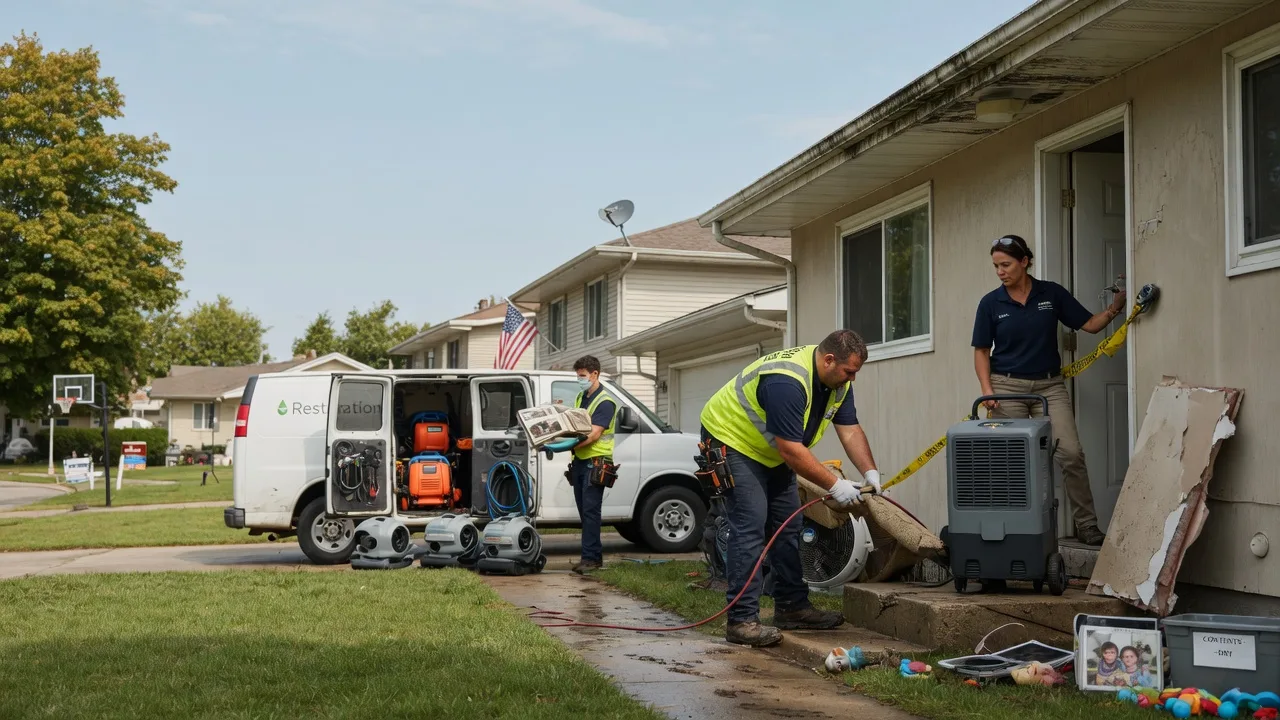 Water Damage Restoration in Dunbar, WI near me